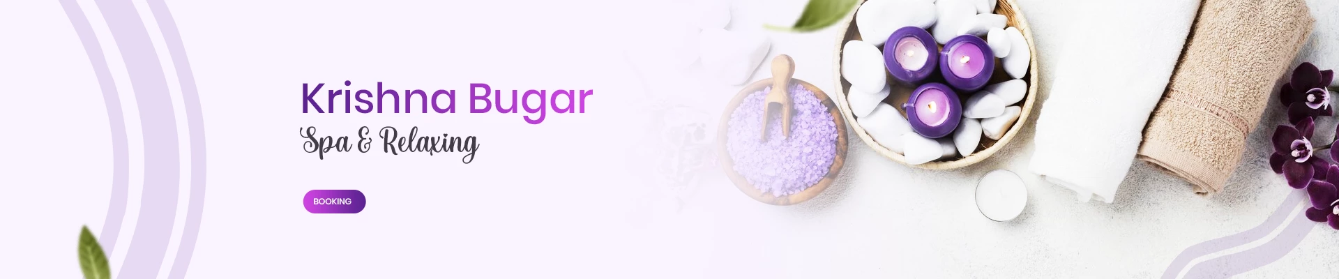 Krishna Bugar Spa & Relaxing Title Desk